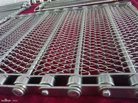 金属网带厂家定制不锈钢链网 支杆链 链板 自动化流水线输送带-阿里巴巴