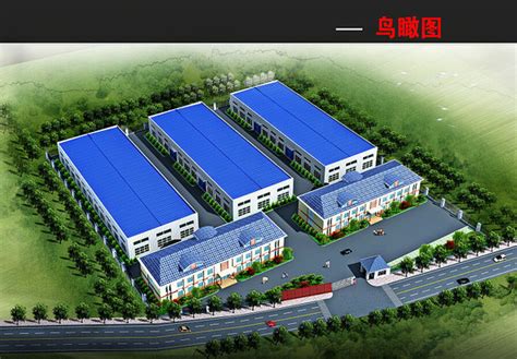 厂房鸟瞰图3d模型图片_厂房鸟瞰图3d模型素材下载_红动中国