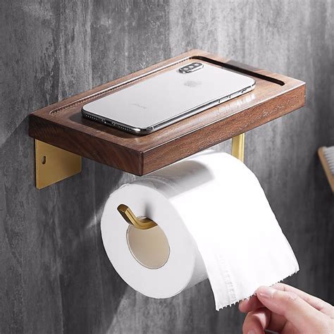 304不锈钢纸巾架卫生间浴室卷纸架 免打孔手机置物架厕纸架 跨境-阿里巴巴