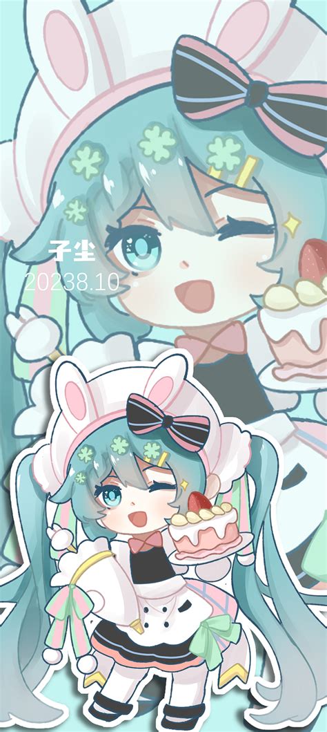 初音未来像素画画师:Rumn图片