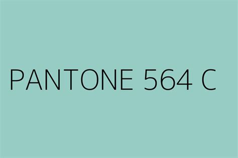 PANTONE 564 C Color HEX code