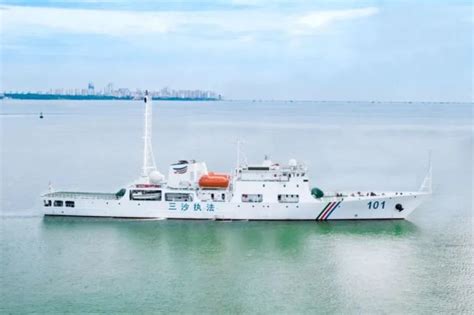 守护南海！海南省三沙市首艘专属执法船交付(组图)-特种装备网