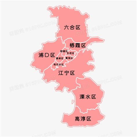 手绘卡通南京地图素材图片免费下载_PNG素材_编号ve9iql5r7_图精灵