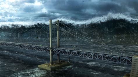 史上重大灾难，百米高的海啸冲向地面！_腾讯视频