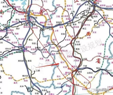 萍乡要设四个高铁站？渝长厦高铁长赣段线路图曝光！