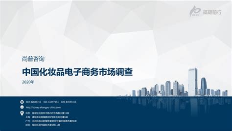 尚普咨询：2020年中国化妆品电子商务市场调查-尚普咨询公司