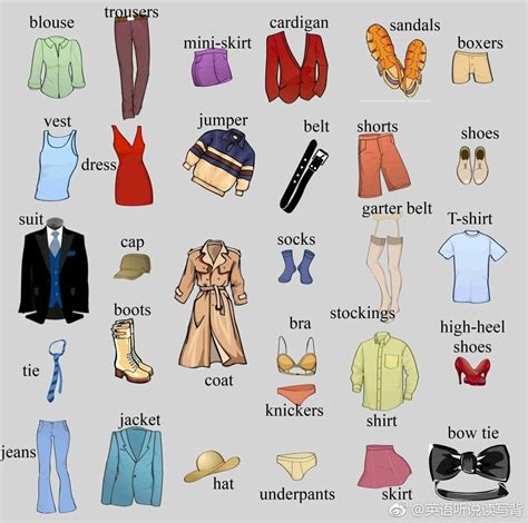 各种衣服的英文单词 各种衣服的英文 - 电影天堂