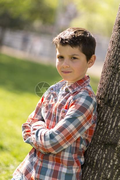 树上的男孩高清摄影大图-千库网