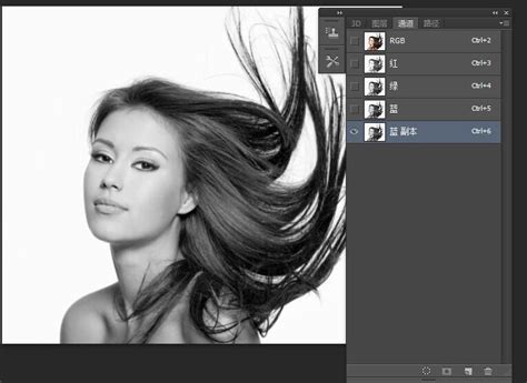 Photoshop详细解析如何抠出美女细头发丝 - PS教程网