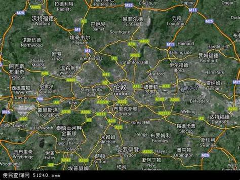 伦敦地图 - 伦敦卫星地图 - 伦敦高清航拍地图 - 便民查询网地图