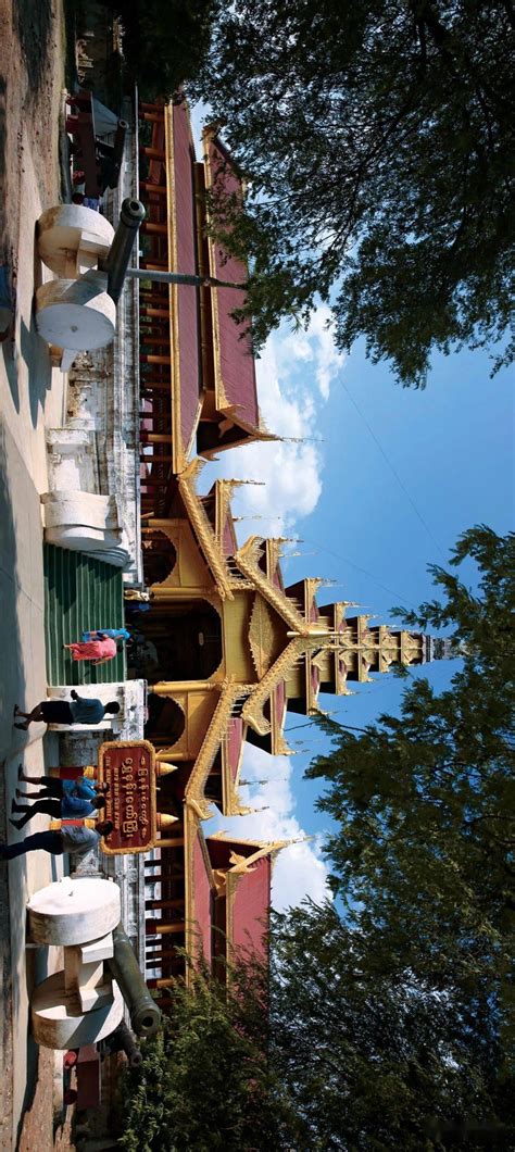 缅甸——金色宫殿（柚木寺、皇宫）_摄影