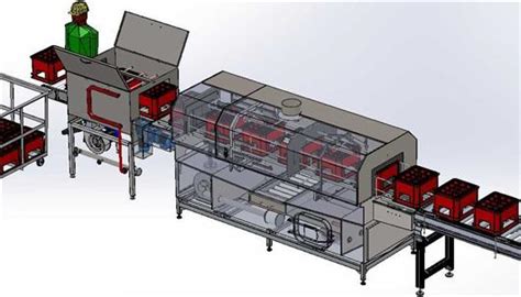 【中南】工业洗箱机自动化流水线3D模型下载_三维模型_SolidWorks模型 - 制造云 | 产品模型