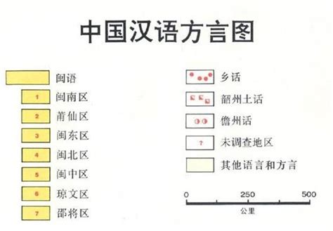 中国方言地图图片