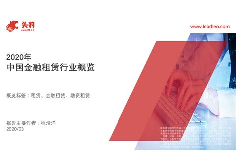 2020年中国金融租赁行业概览