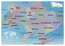 乌克兰行政区划图图片