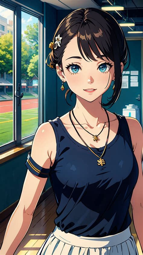 夏日头像甜美女生动漫