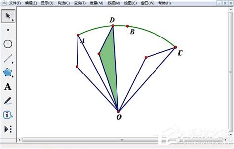 几何画板如何制作绕线段的端点旋转动画 制作方法介绍 - 图片处理 - 教程之家