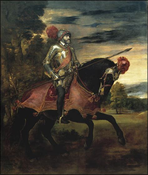Carlos V en la batalla de Mühlberg [Tiziano] - Museo Nacional del Prado