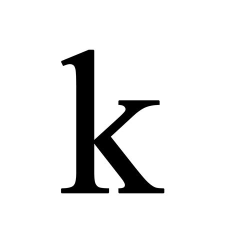 Letter K PNG Photo - PNG Play