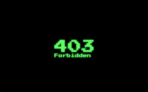 What is 403?