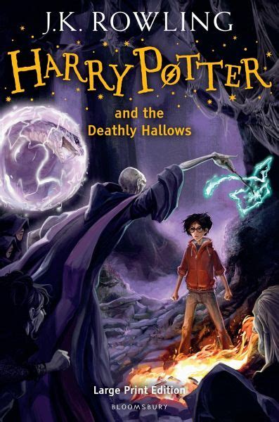 Harry Potter and the Deathly Hallows, English edition, large print ...