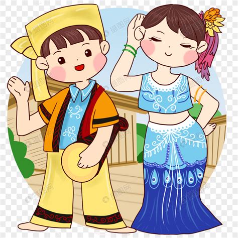 傣族动漫头像女生温柔