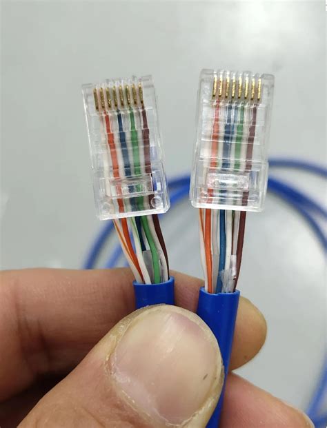 接网线水晶头图解图片
