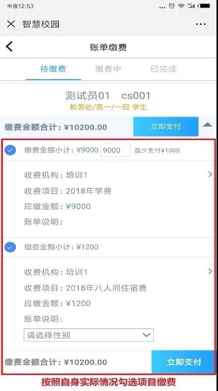 2019级新生在线缴费流程_湖南外贸职业学院官方网站