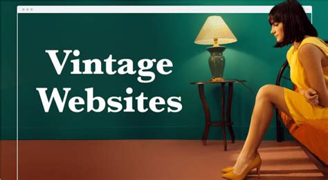 25个惊艳的复古网站设计欣赏 | 应酷爱网页设计