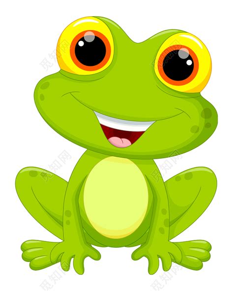 可爱卡通青蛙设计素材免费下载 - 觅知网