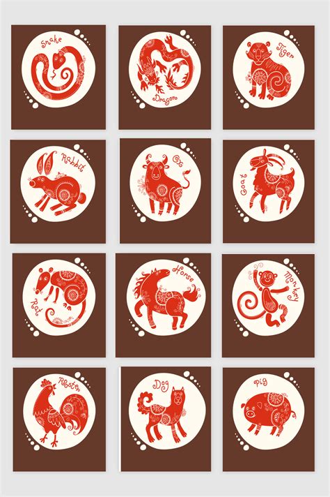 12生肖动物图片