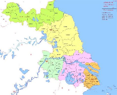 江苏政区图图片
