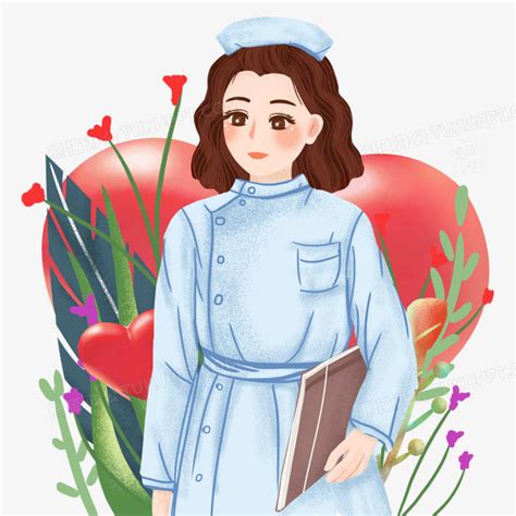 护士动漫手绘图片