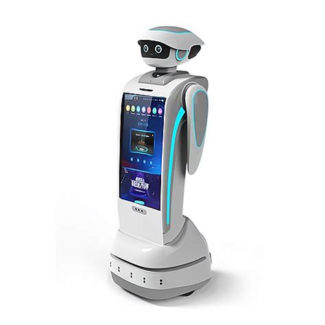 智能送餐机器人 餐厅迎宾服务人工智能机器人 智能语音交流机器人