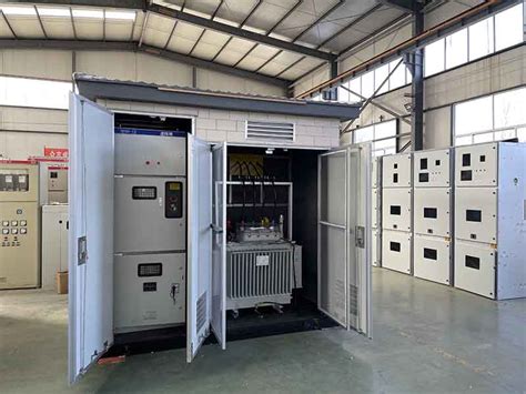 紧凑型箱式变电站 - 江苏中盟电气设备有限公司