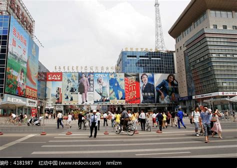 包头市包百商业步行街高清图片下载_红动中国