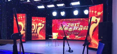 天津电视台全彩显示屏案例-上海三思