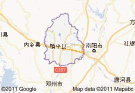 镇平县地图图片