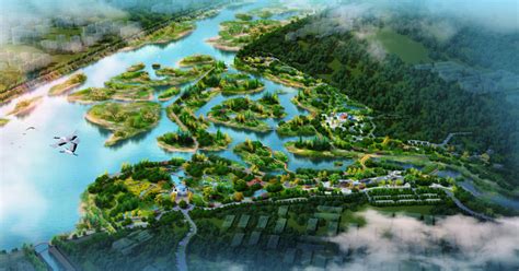 四川新津白鹤滩国家湿地公园修建性详细规划80亩景观规划 - -信息产业电子第十一设计研究院科技工程股份有限公司