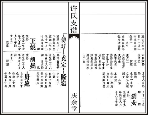 高阳许氏家谱,许氏祠堂,广东高阳许氏世系图(第13页)_大山谷图库