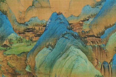 王希孟千里江山图图片