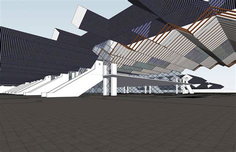 苏州火车站su模型下载-光辉城市