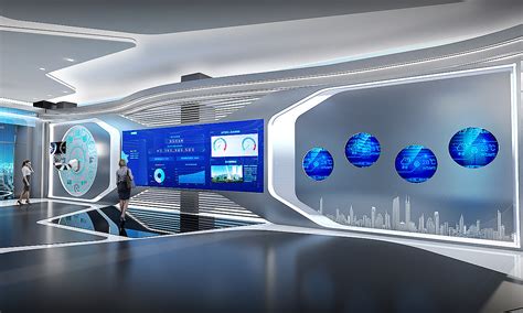科技未来展厅展馆3d效果图设计制作|三维|其他三维|思海设计 - 原创作品 - 站酷 (ZCOOL)