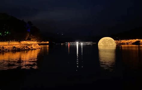 “月光之恋”揭开面纱 千岛湖从此有了岛屿光影秀-蜂耘网