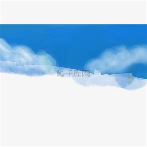 蓝蓝的天空白云飘素材图片免费下载-千库网