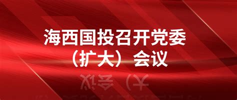 海西州国有资本投资运营（集团）有限公司