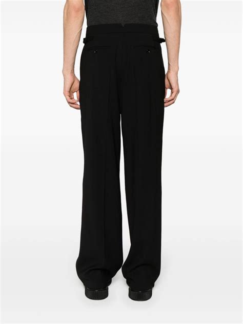 AMI Paris mid-rise Tailored Trousers - Farfetch