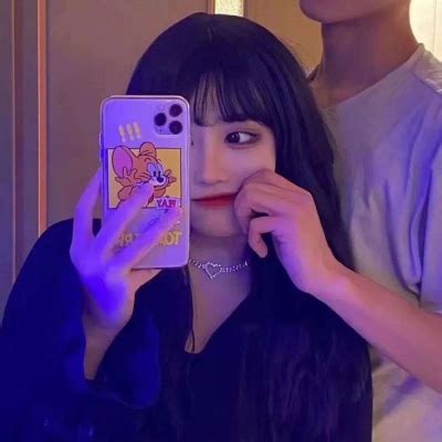 甜美女生情侣头像