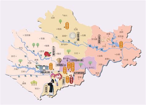 安徽省蚌埠市旅游地图高清版_安徽地图_初高中地理网