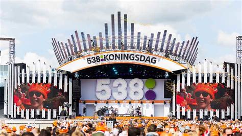 538 Koningsdag voor het eerst live op tv